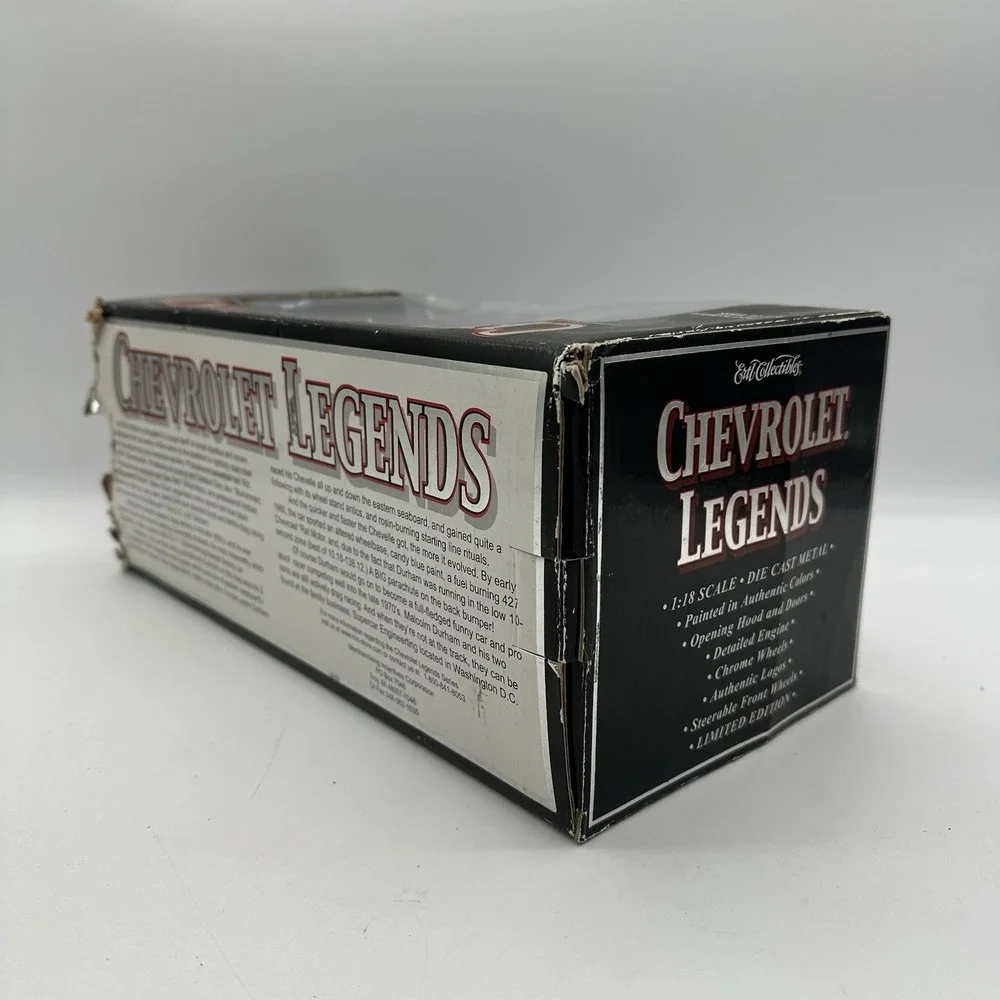 ERTL 29468P Chevrolet Legends 1965 Chevelle Strip Blazer III 1/18 Car 1of 1008